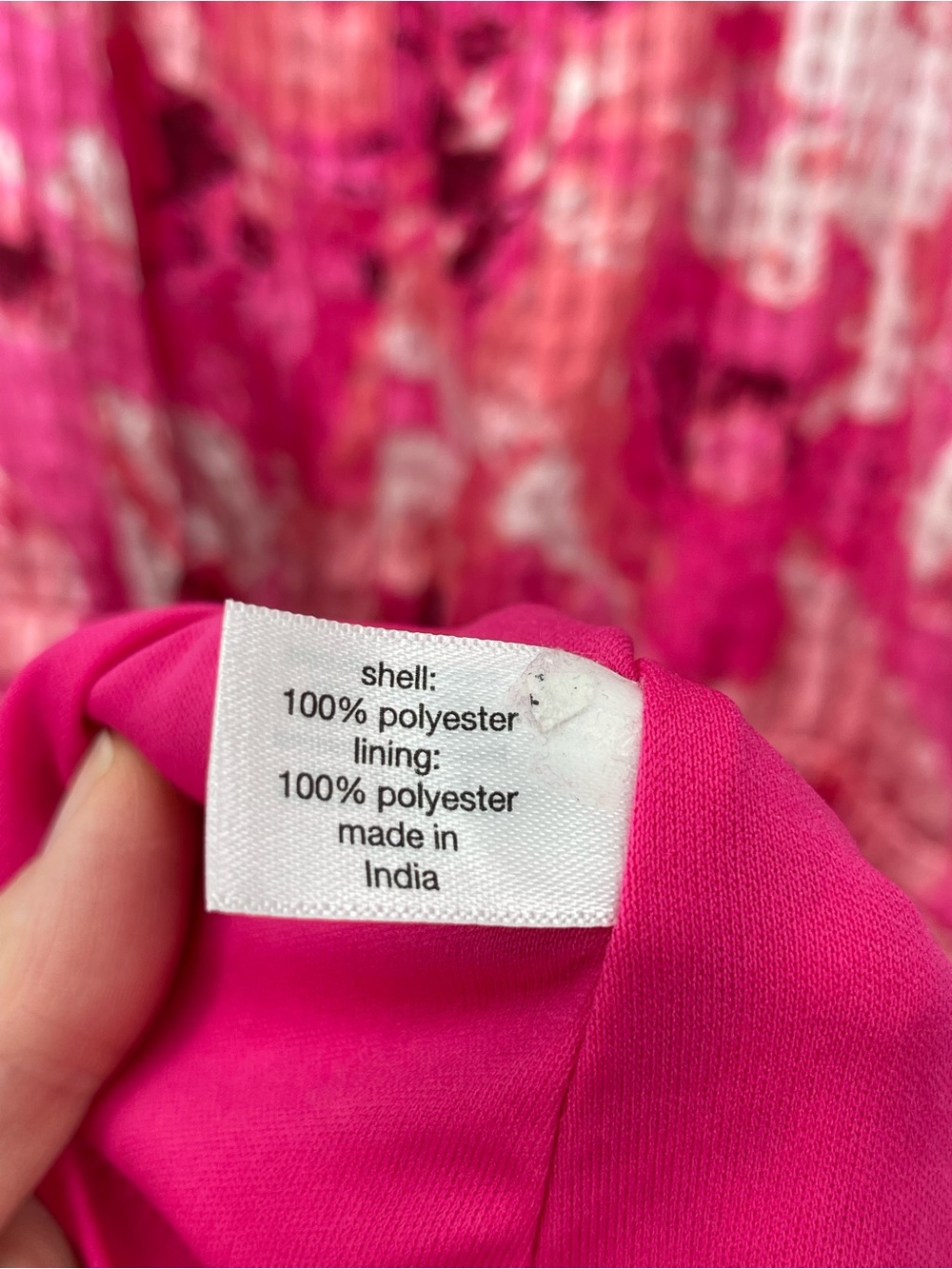 Lane Bryant Pink Floral Gingham Dress with Pockets! - Picture 10 of 11